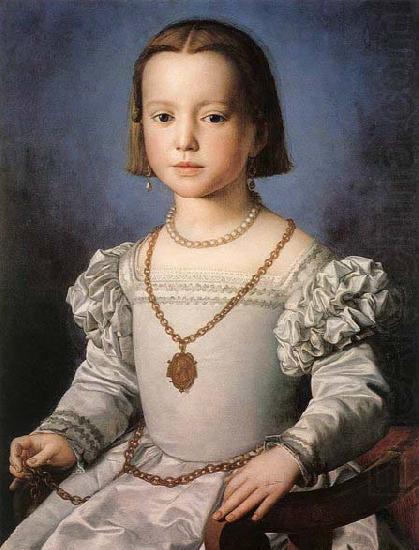 BRONZINO, Agnolo The Illegitimate Daughter of Cosimo I de' Medici china oil painting image